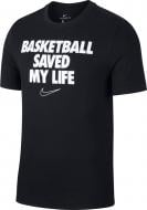 Футболка Nike M NK DRY TEE VERB MY LIFE CD1103-010 р.L черный