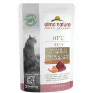 Консерва Almo Nature HFC Cat Jelly с тунцом и креветками 55 г