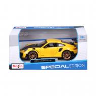 Машинка Maisto 1:24 іграшкова Porsche 911 GT2 RS 31523 yellow