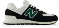 Кросівки чоловічі демісезонні New Balance 574 U574RBG р.44,5 чорні із білим