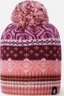 Шапка-бини Reima Pohjoinen 5300021A-4701 р.48/50 розовый