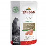 Консерва Almo Nature HFC Cat Natural с курицей и креветками 55 г