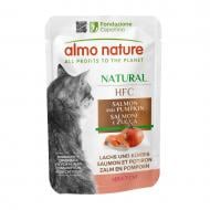 Консерва Almo Nature HFC Cat Natural з лососем і гарбузом 55 г