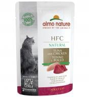 Консерва Almo Nature HFC Cat Natural с курицей и тунцом 55 г