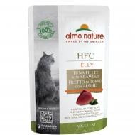 Консерва Almo Nature HFC Cat Jelly з філе тунця та водоростями 55 г