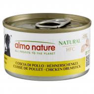 Консерва для всех пород Almo Nature HFC Dog Natural с куриной голенью 95 г