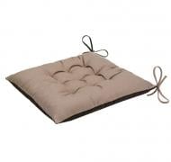 Подушка на стул Home Line Отдых 35х35 см коричневая Подушка на стул Home Line Отдых 35х35 см коричневая