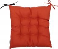 Подушка на стілець Home Line Відпочинок 40x40 см з зав'язками двокольорова теракот-шоколад