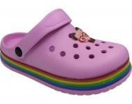 Сабо для дівчаток HW р.32 рожевий (B012)