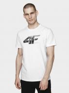 Футболка 4F H4L21-TSM024-10S р.XL белый