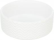 Миска Trixie для собак керамическая белая 0,4 л 13 см (25023)