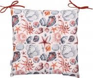 Подушка на стілець Home Line Відпочинок 35x35 двокольорова теракот-шоколад