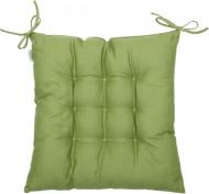 Подушка на стілець Home Line Відпочинок 40x40 см з зав'язками світло-зелена