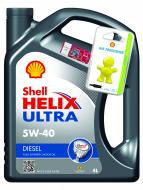 Моторное масло SHELL Helix D Ultra 5W-40 4 л (ТОВ-У513075)