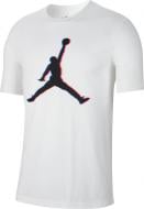 Футболка Jordan M J JUMPMAN 23D CD5655-100 р.XL белый