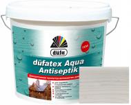 Просочувач Dufa dufatex Aqua Antiseptik білий шовковистий глянець 10 л