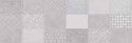 Плитка Allore Group Soft Concrete Pattern Grey W\DEC M R Satin 25x75