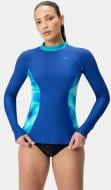 Лонгслив Speedo PRINT L/S RASH TOP 8-A000139002 р.XS синий