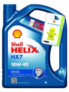 Моторное масло SHELL Helix D HX7 10W-40 4 л (ТОВ-У513082)