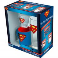 Набор подарочный ABYstyle DC COMICS Superman стакан, рюмка, мини чашка (ABYPCK129)