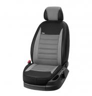 Комплект чохлів на сидіння Peugeot 307 Нatch з 2001-08 р. 134 39838 Vip Elite 2020 чорний із сірим