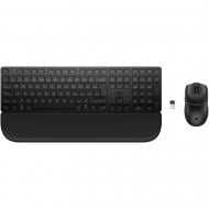 Комплект клавиатура + мышь HP 580C Multi-Device Dual-Mode с подставкой черный