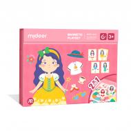 Игра настольная Mideer магнитная книга 2 в 1 - Девушки MD3233