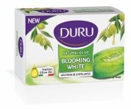 Мыло Duru Natural Olive Blooming White с оливковым маслом и экстрактом плодов папайи 90 г 1 шт./уп.