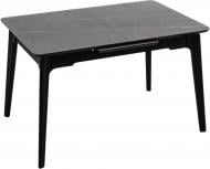 Стіл Центр Меблів Arden 1200(1600)x800x760мм сірий/чорний