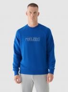 Свитшот 4F SWEATSHIRT M1255 4FWAW24TSWSM1255-33S р.2XL голубой