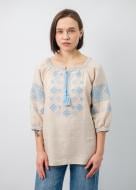 Вышиванка NarodnyyButik Окошки беж р. 48 1002