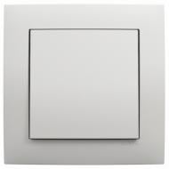 Выключатель одноклавишный Efapel Logus без подсветки белый