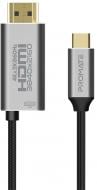 Кабель Promate HDMI-PD60 USB-C/HDMI 4K 60Hz 1,8 м сірий (hdmi-pd60.grey)