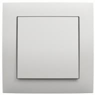 Выключатель перекрестный одноклавишный Efapel Logus без подсветки белый