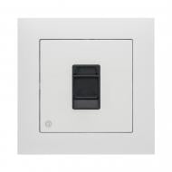 Розетка компьютерная Efapel Logus RJ45 5e белый