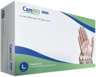 Перчатки виниловые Care 365 р. L 100 шт./уп.