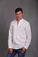 Вышиванка NarodnyyButik Три цвета белый р. 52 2003