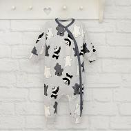 Чоловічок унісекс Blanka Ведмедик р.74 сірий 110004