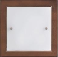 Світильник настінно-стельовий Vesta Light НББ 1x20 Вт E27 горіх 27702