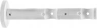 Держатель для карниза Gardinia Chicago открытый двойной наборной d20 мм белый 1 шт.