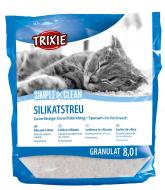 Наполнитель для кошачьего туалета Trixie Simple'n'Clean гранулы силикагель 8 л