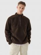 Джемпер 4F FLEECE M251 4FWAW24TFLEM251-80S р.2XL коричневий Джемпер 4F FLEECE M251 4FWAW24TFLEM251-80S р.2XL коричневий