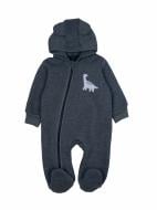 Комбинезон для мальчика Маленькі Люди Дино р.80 темно-серый 0358