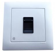 Розетка компьютерная Efapel Logus RJ45 5e белый 21453 TGE