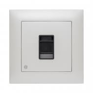 Розетка компьютерная Efapel Logus RJ45 5e белый 21453 TGE