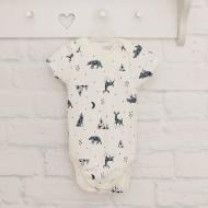 Боди детское унисекс Blanka Оригами р.86 бежевый 110263