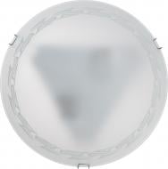 Світильник настінно-стельовий Укрсвітло Лампара 38926 НПБ 2x60 Вт E27 білий 38926