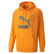 Джемпер Puma Classics Logo Hoodie TR 53008529 р. M оранжевый Джемпер Puma Classics Logo Hoodie TR 53008529 р. M оранжевый
