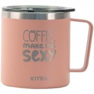 Термокухоль KITE 400 мл Coffee makes me sexy K22-379-03-2