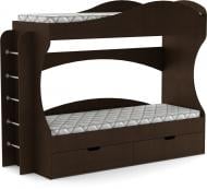 УЦЕНКА! Кровать Компанит Бриз 70х190 см венге